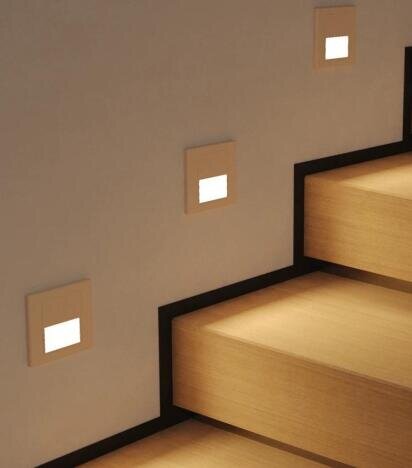 Aplica LED 2W Interior Stairs, LED inclus, 1 surse de iluminare, Lumina: Calda, Echivalent 8W